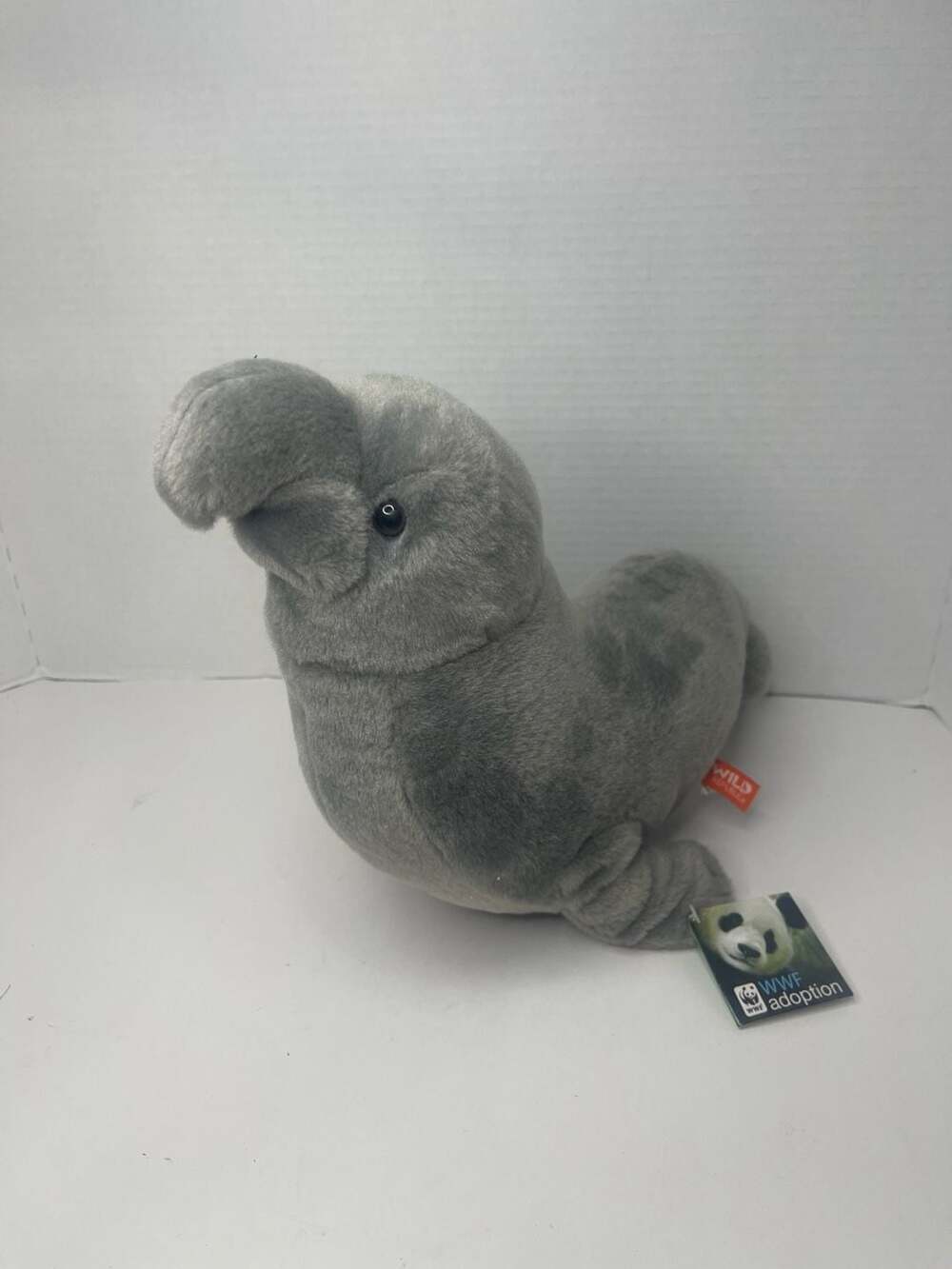 NWT Wild Republic WWF Adoption Elephant Seal Stuffed Animal Plush Toy